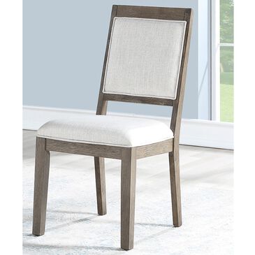 Crystal City Molly Side Chair with White Upholstery, , large