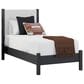Ashley Cadmori Twin Panel Bed in Black, , large