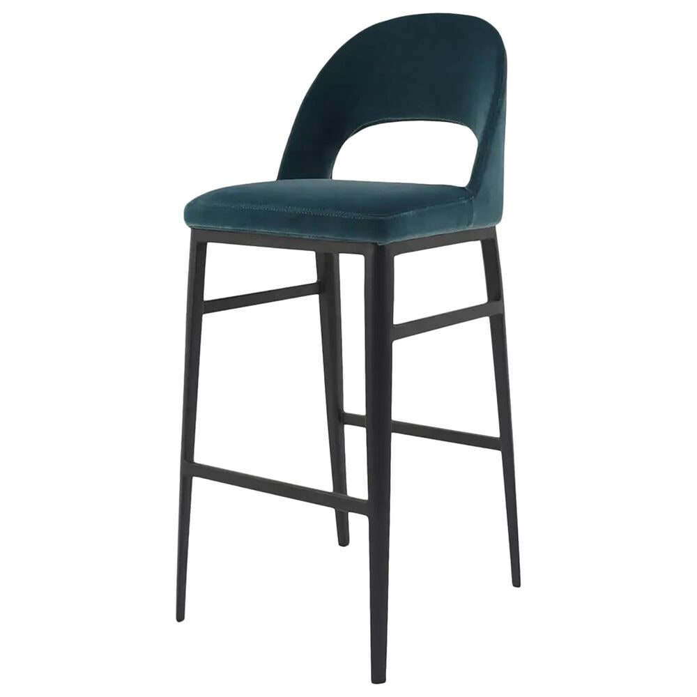 Moe"s Home Collection Roger Barstool in Teal, , large