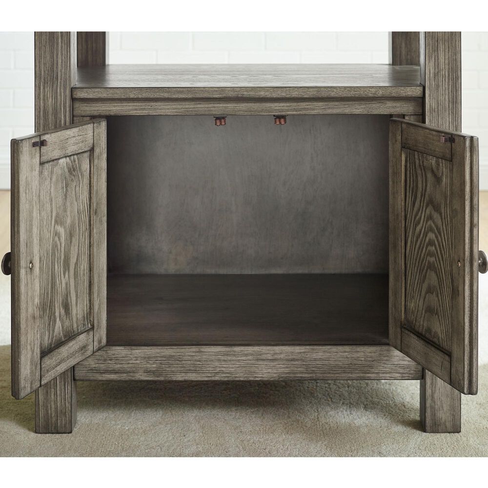 Crystal City Grayson 6Piece Counter Height Dining Set in Driftwood