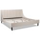 Jennifer Taylor Home Aspen King Platform Bed in Light Beige, , large