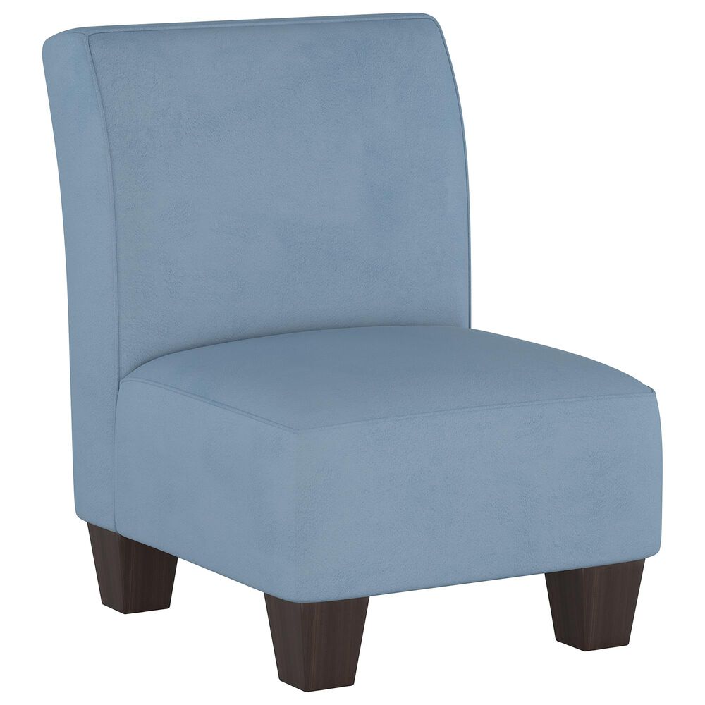 Skyline Furniture Kids Chair in Velvet Ocean, , large