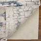 Feizy Indio 2"10" x 7"10" Blue and Beige Runner, , large