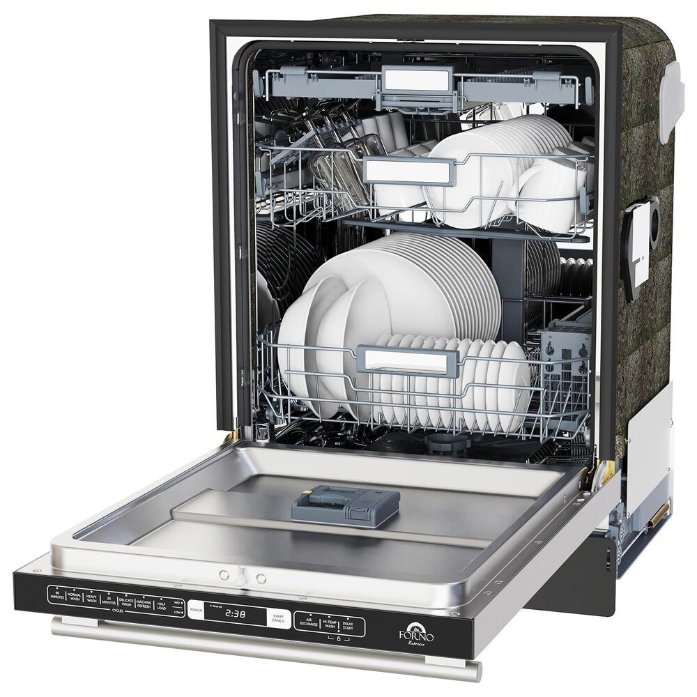Forno Romano 24" Built-In Dishwasher with 49 dBA in Stainless Steel, , large