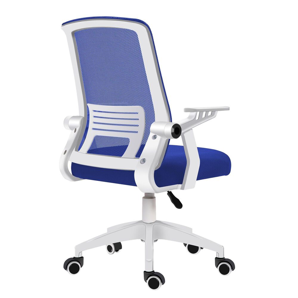 New Era Holding Group LTD Mesh Office Chair in Blue and White, , large