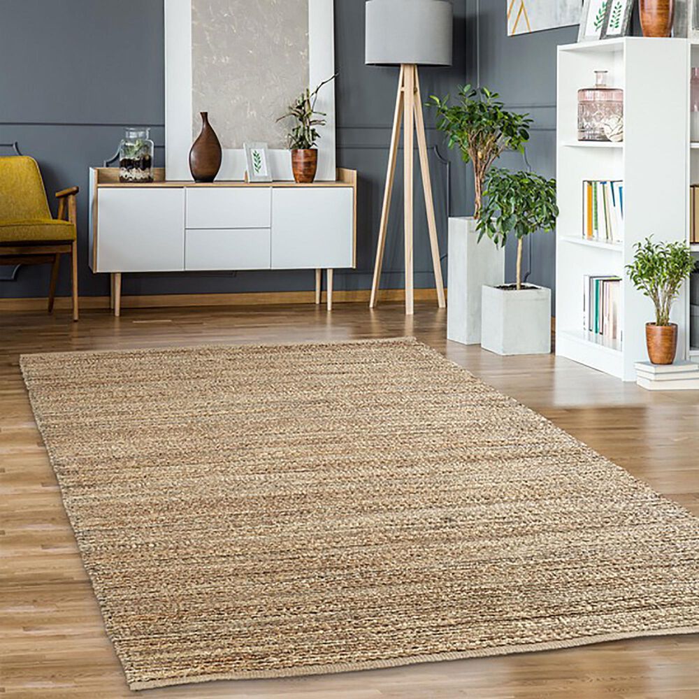 L&amp;R Resources Natural Fiber 7&#39;9&quot; x 9&#39;9&quot; Biscay Area Rug, , large