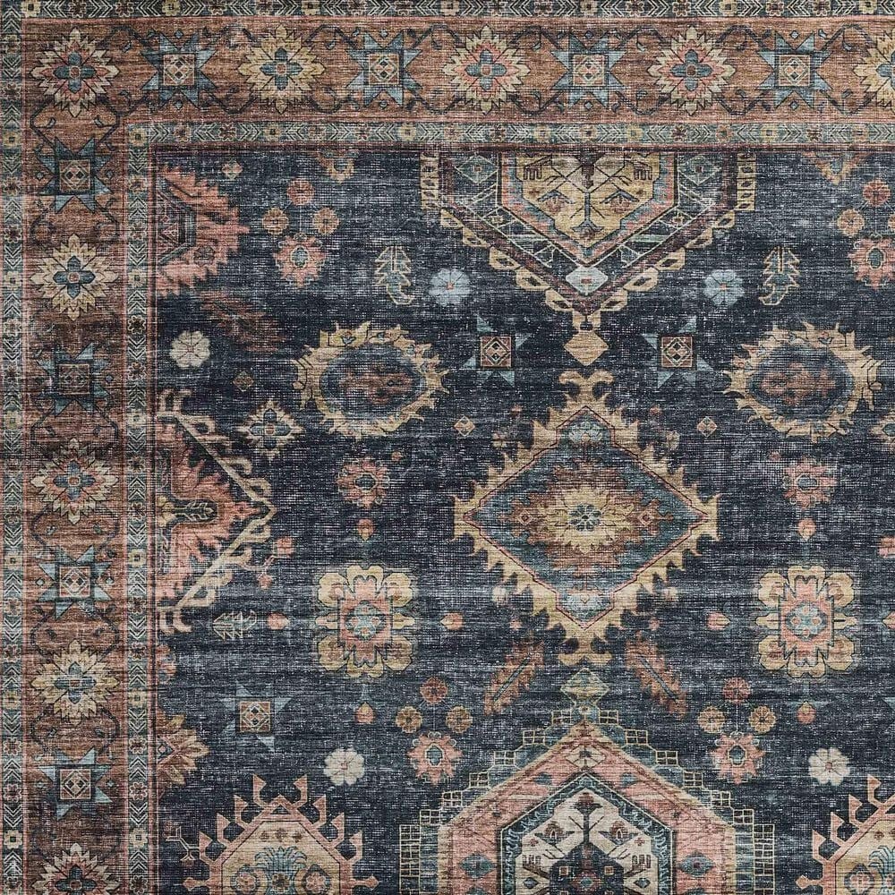 Loloi II Anniston Denim and Sunset 2&#39; x 5&#39; Runner, , large