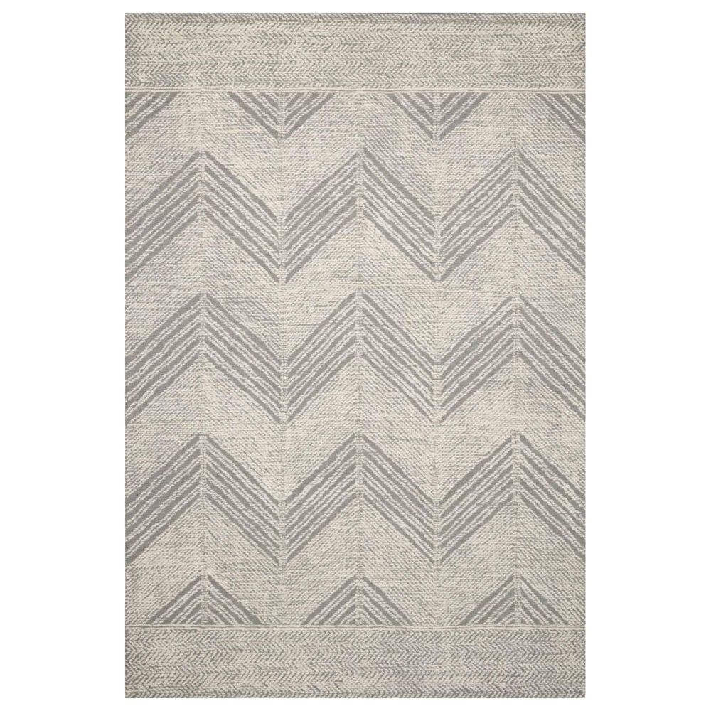 ED Ellen DeGeneres Crafted by Loloi Kopa 11'6" x 15' Grey and Ivory Area Rug, , large