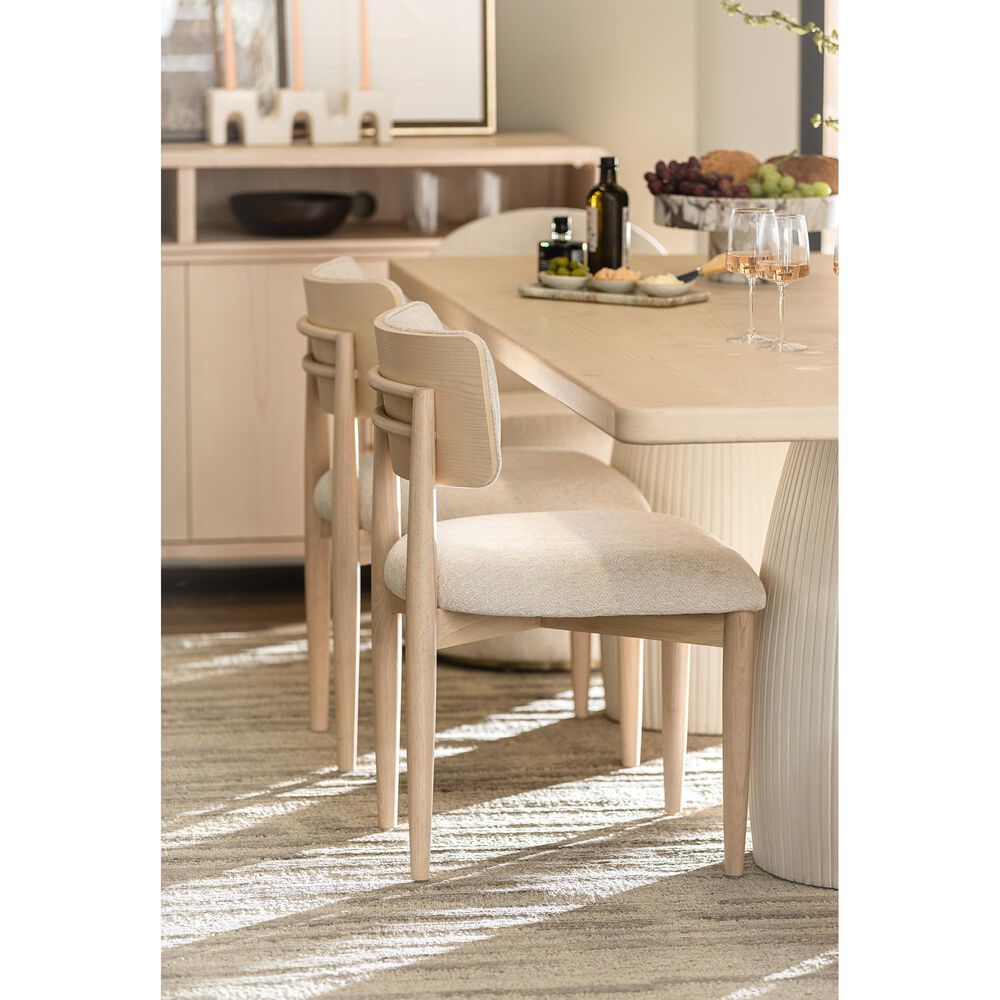 Urban Home Zinnia 7-Piece Dining Set in White Sand, , large