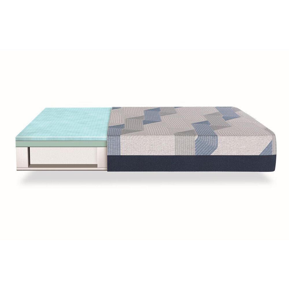 Serta ICO Blue 100CT Firm California King Mattress with Low Profile Box Spring, , large