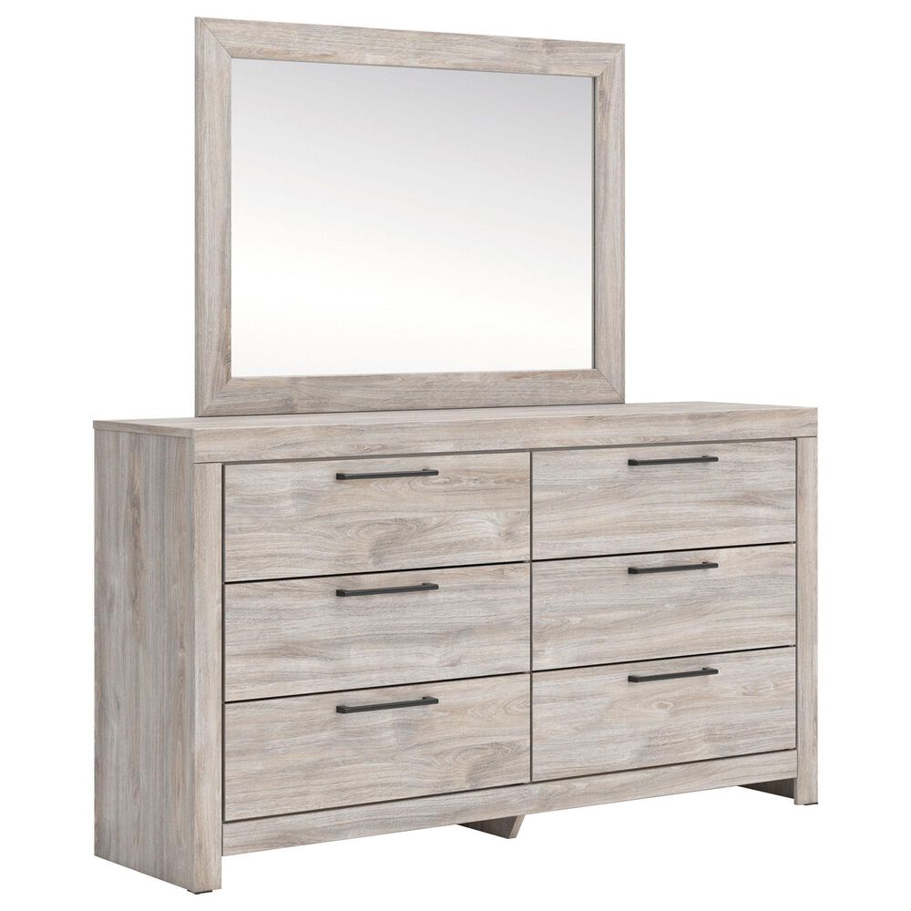 Ashley Broachmyn 4 Piece Full Bedroom Set in Light Gray, , large