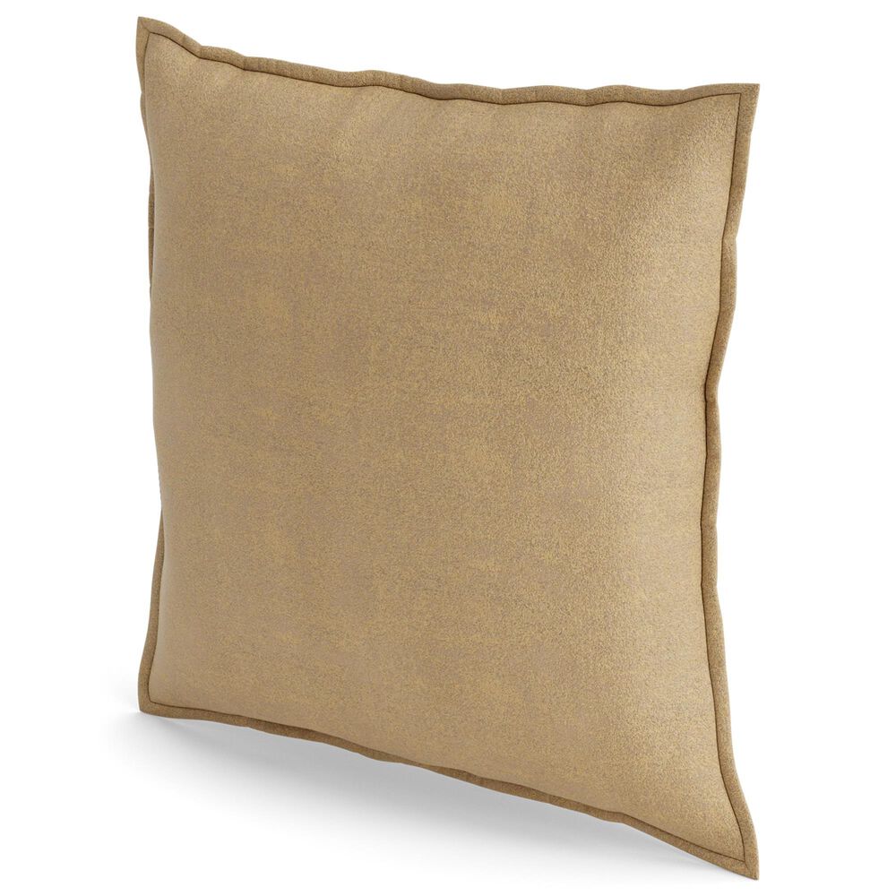 Ann Gish Stardust 26&quot; Square Euro Sham in Golden, , large