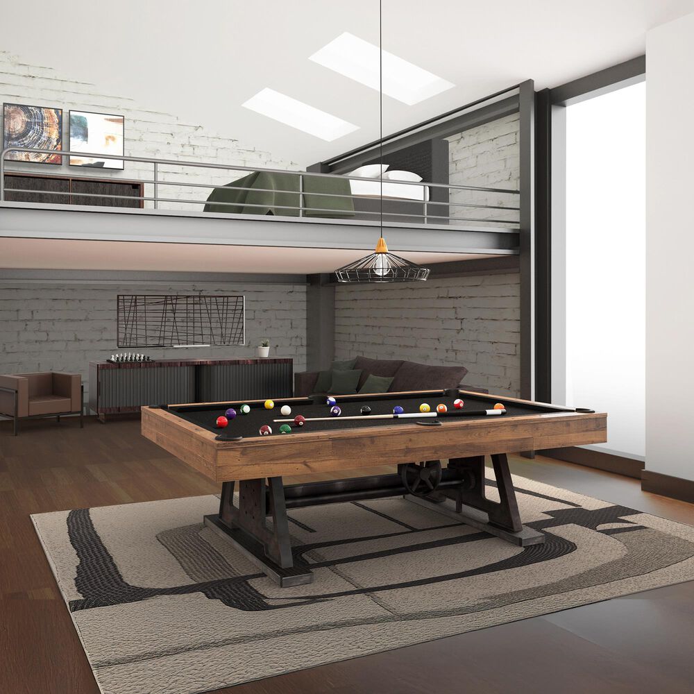 IMPERIAL Davinci Pool Table in Reclaimed Wood, , large