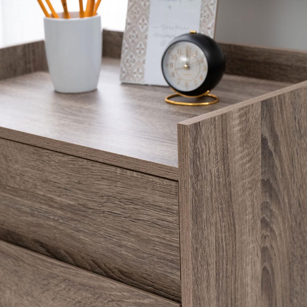 Linon Home Decor Tracey 2-Drawer File Cabinet in Grey, , large