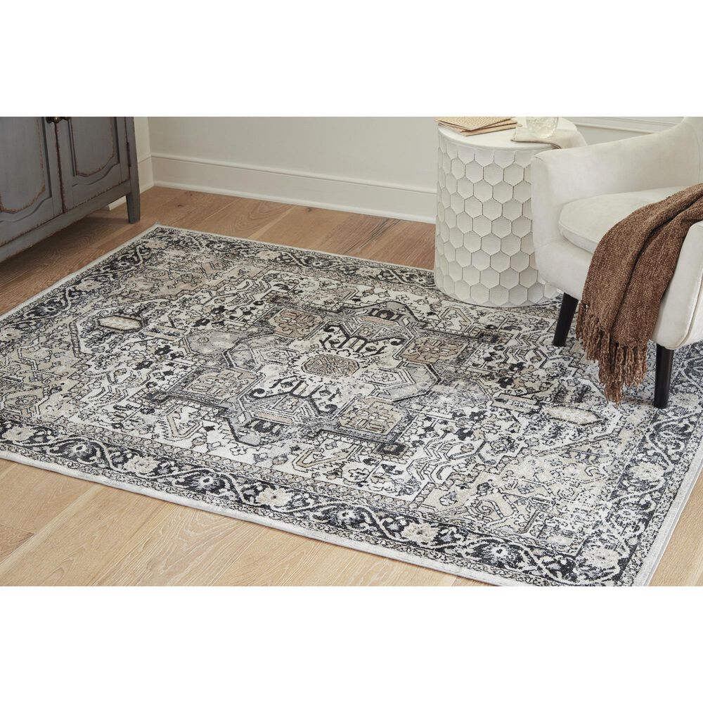 Ashley Gregmoore 5&#39;2&quot; x 6&#39;10&quot; Multicolor Area Rug, , large