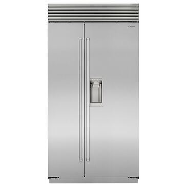 Sub Zero 42" Classic Side-by-Side Refrigerator/Freezer with Dispenser, , large