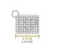 Lodge Chainmail Scrubbing Pad in Blue, , large