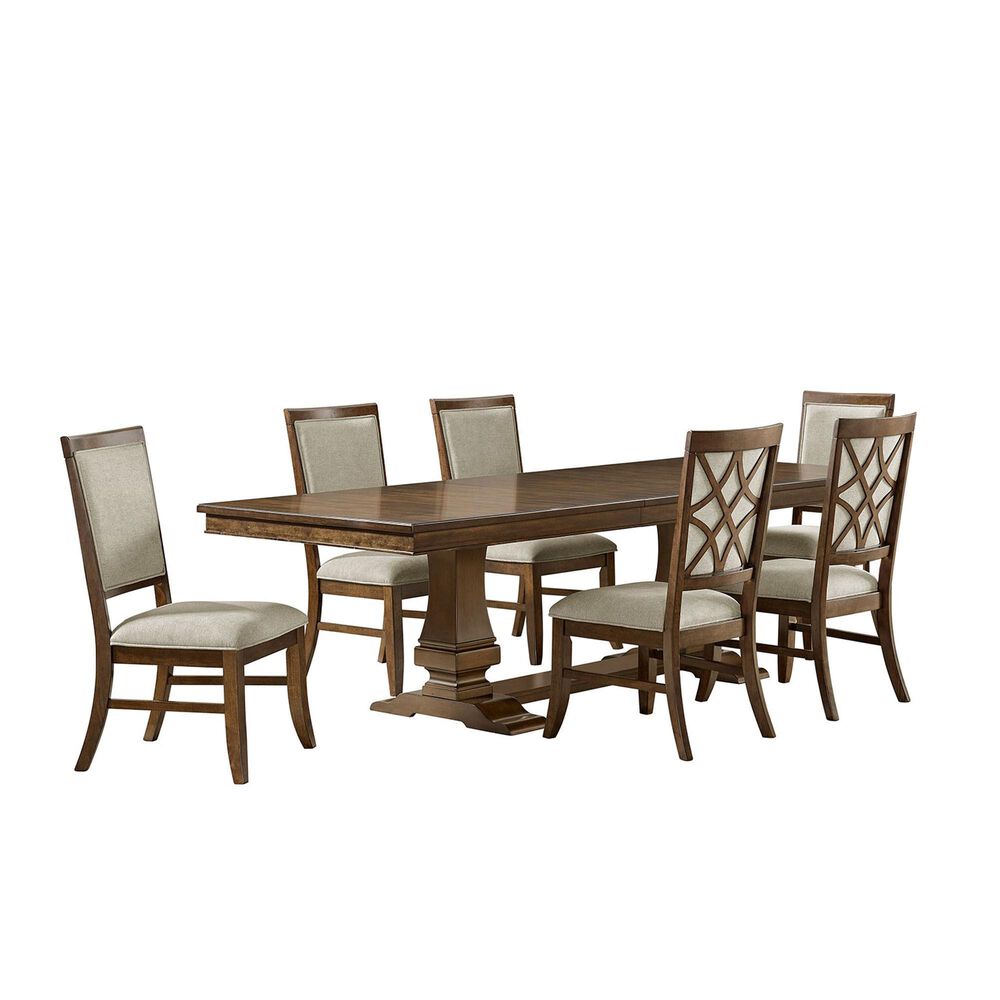 Elements Phillipe Dining Table and Chairs in Cherry, , large