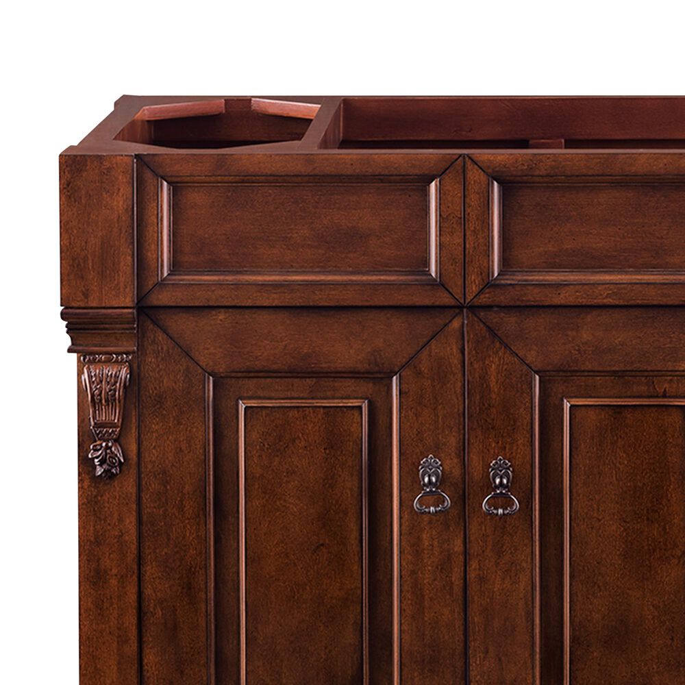 James Martin Brookfield 48" Single Vanity in Warm Cherry