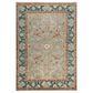 RIZZY Belmont 10" x 14" Light Blue, Beige and Rust Area Rug, , large