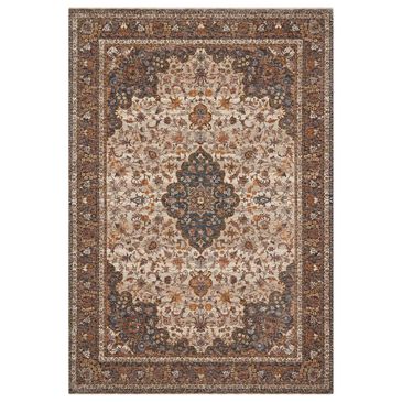 Loloi Lourdes LOU-01 2"3" x 3"10" Natural and Ocean Area Rug, , large