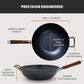 Green Pan Kyoto 12" Carbon Steel Wok in Black, , large