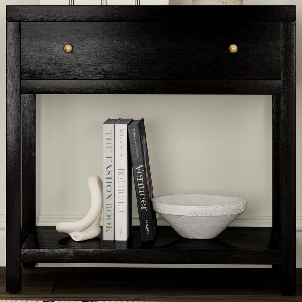 Butler Specialty Company Nora 1-Drawer 30" Nightstand in Coffee Brown, , large