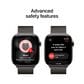 Apple Watch Series 11 (GPS+Cellular) 46mm Titanium Case with Slate Milanese Loop - M/L - Slate - (2025), , large