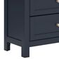 Ashley Landocken 4-Drawer Chest in Dark Slate Blue and Light Brown, , large