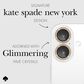 Kate Spade Aluminum Ring Lens Protector for iPhone 16 / iPhone 16 Plus in Stone, , large