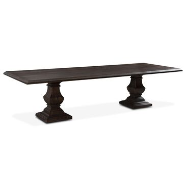 Home Trends & Design Nimes 120" Rectangular Dining Table in Vintage Brown - Table Only, , large