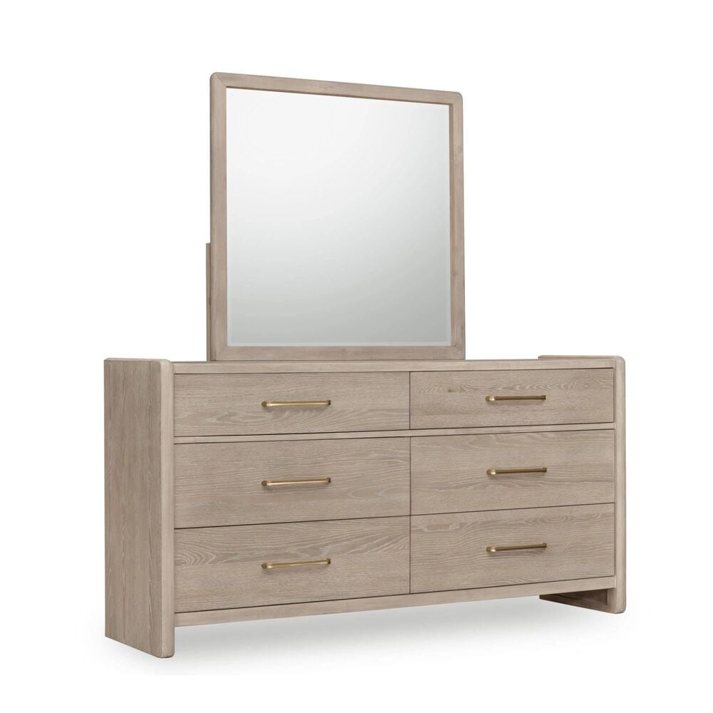 Urban Home Gardenia Dresser and Mirror in Chai, , large