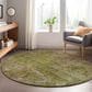 Dalyn Rug Company Trevi TV9 8" Round Green Area Rug, , large