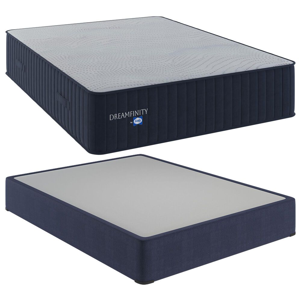Dreamfinity by Sealy Select Firm Full Mattress with High Profile Box Spring, , large
