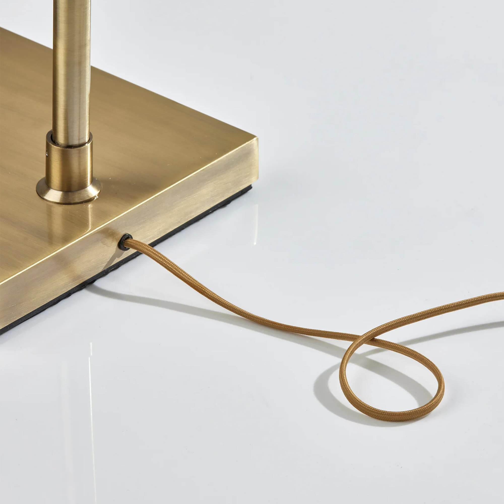 37B Sputnik Arc Lamp in Antique Brass