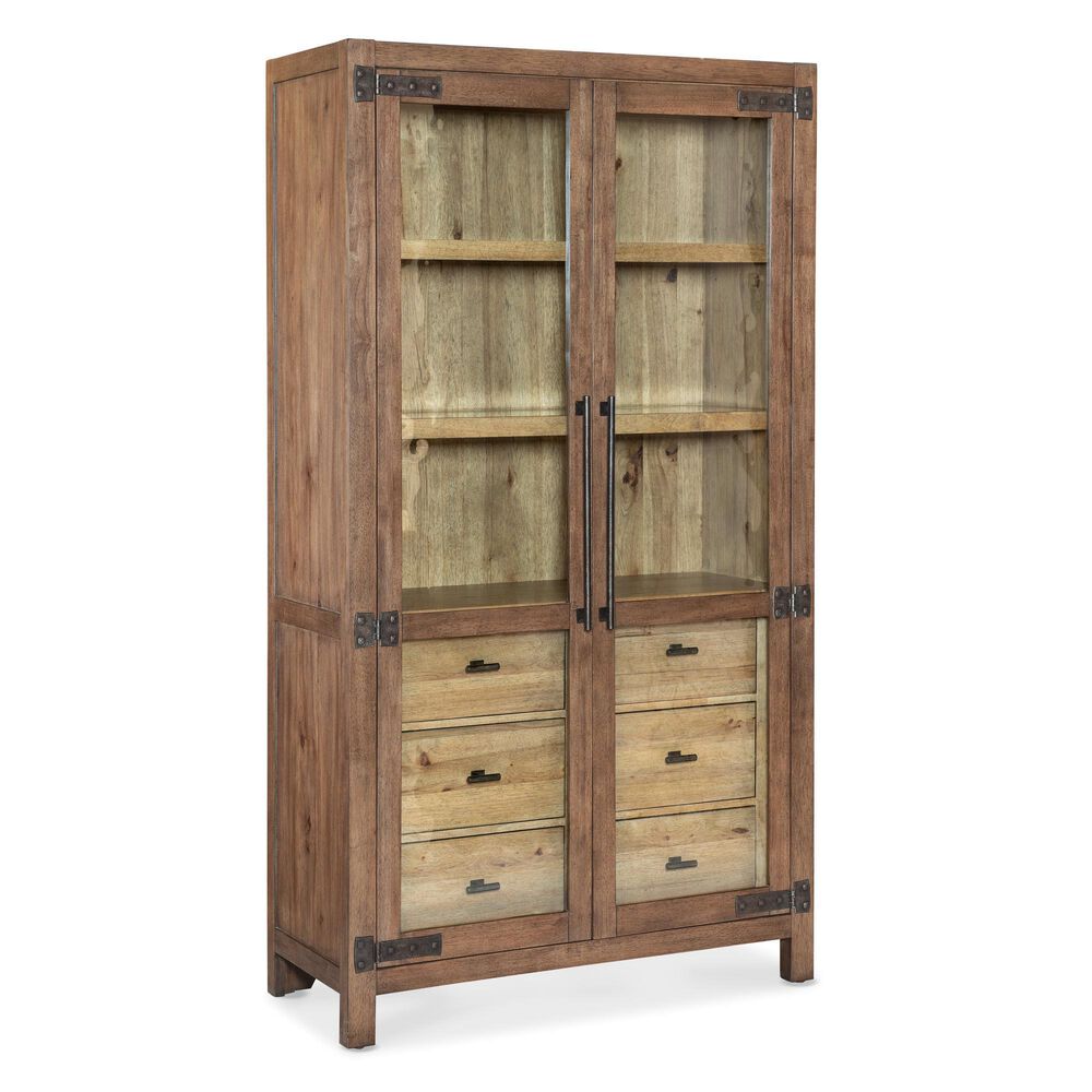 Hooker Furniture Vineyard Row Curio Cabinet in Napa and Sonoma, , large