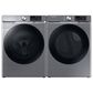 Samsung 4.5 Cu. Ft. Front Load Washer and 7.5 Cu. Ft. Gas Dryer Laundry Pair in Platinum, , large