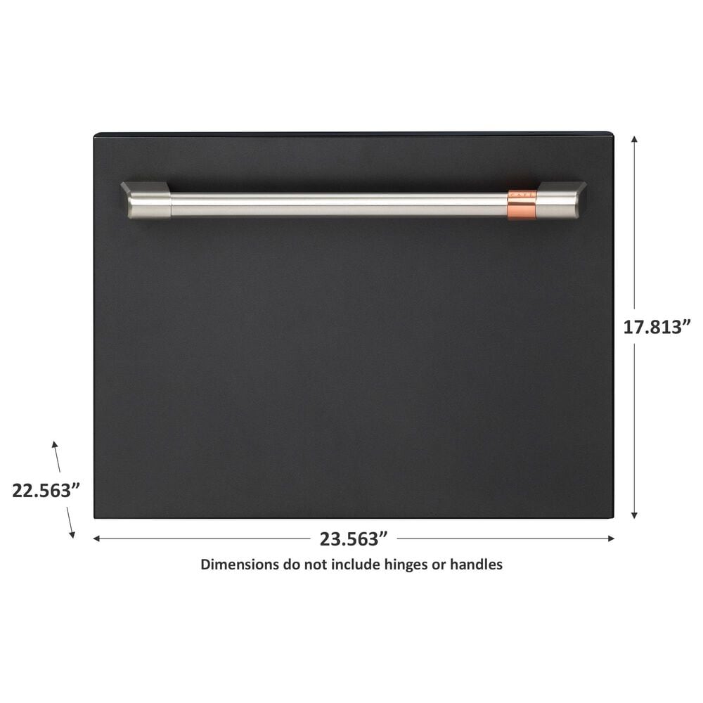Cafe 24&quot; Smart Single Drawer Dishwasher with 6 Wash Cycles in Matte Black, , large
