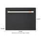 Cafe 24" Smart Single Drawer Dishwasher with 6 Wash Cycles in Matte Black, , large