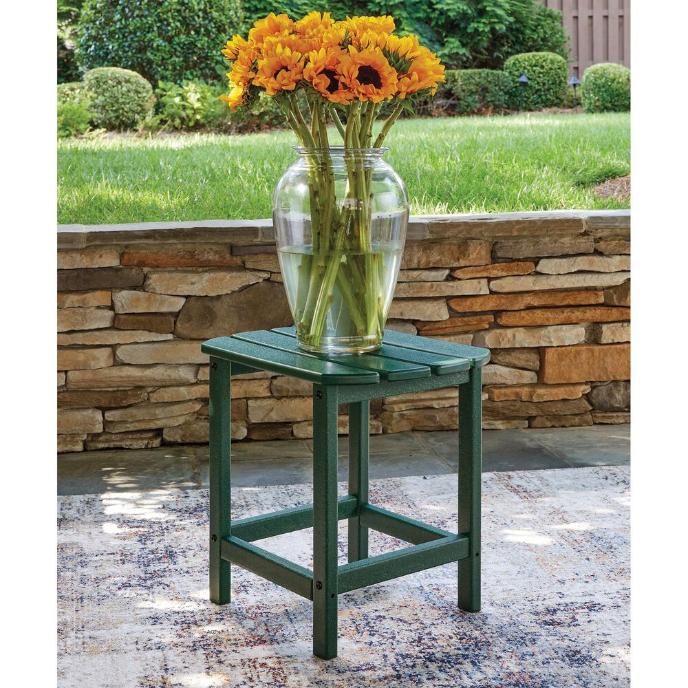 Ashley Sundown Shores Rectangular End Table in Green, , large