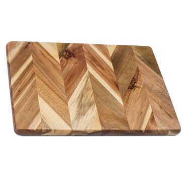 Lipper International Medium Acacia Herringbone Cutting Board, , large