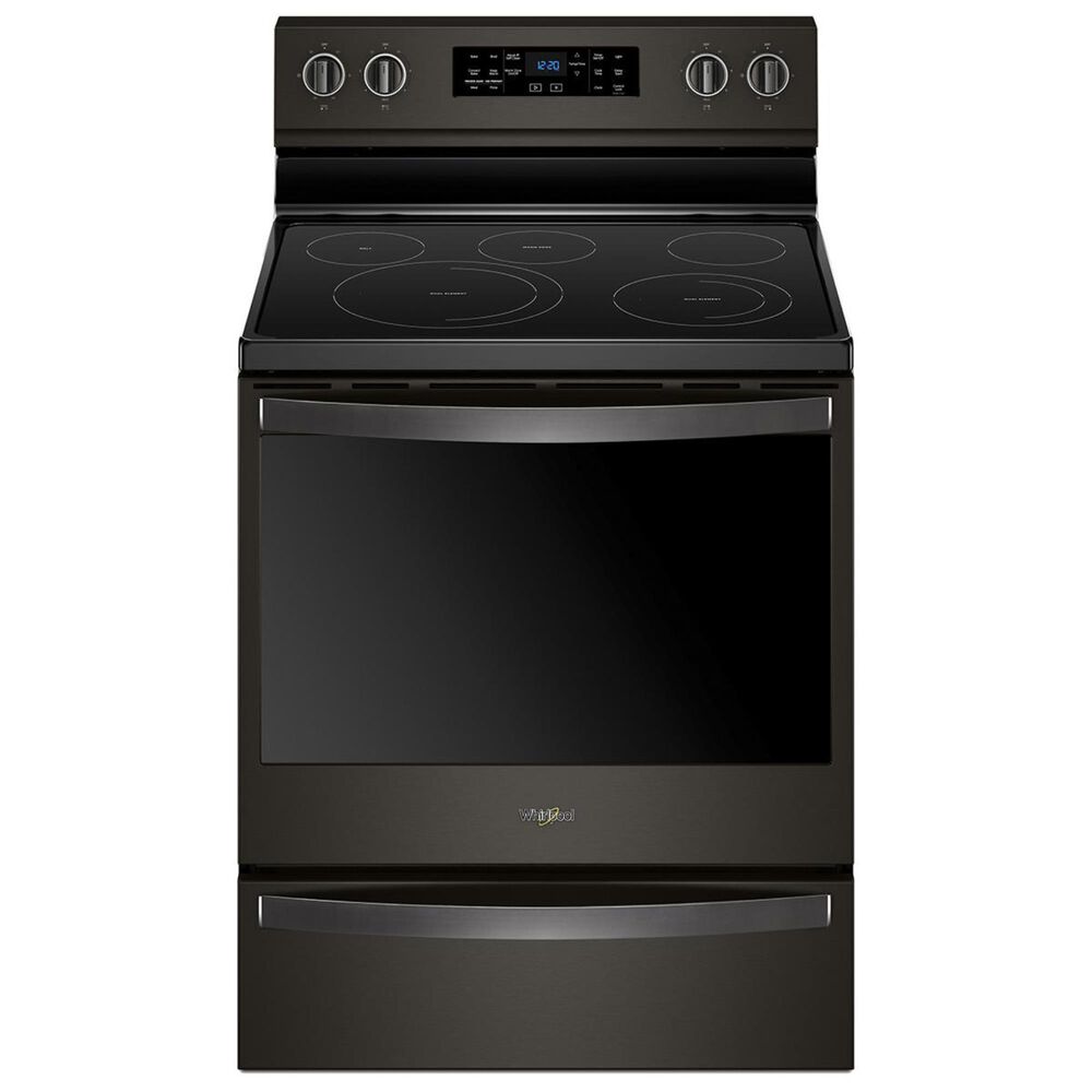 Whirlpool 6.4 Cu. Ft. Freestanding Electric Range in Black Stainless, , large