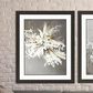 Paragon Light Leaves I 52" x 42" Framed Art in Ivory and Gray, , large
