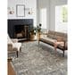 Chris Loves Julia x Loloi Rosemarie 11"6" x 15"6" Sand and Lagoon Area Rug, , large
