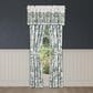 J. Queen New York Evergreen 72" x 17" Straight Window Valance in Blue and Green, , large