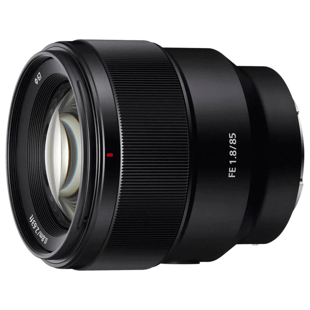 Sony FE 85mm f/1.8 Telephoto Prime Lens in Black, , large