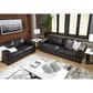 Ashley Amiata Stationary Sofa and Loveseat Set in Onyx, , large