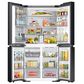 Samsung Bespoke 22.5 Cu. Ft. Bespoke 4-Door Flex French Door Refrigerator with Beverage Zone in Stainless Steel, , large