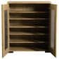 Coaster Bristol 6-Shelf Shoe Cabinet in Golden Oak, , large