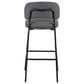 New Heritage Design Blythe Bar Stool in Black, , large